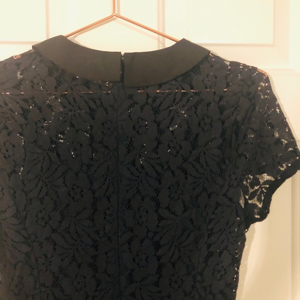 Navy Lace Dress